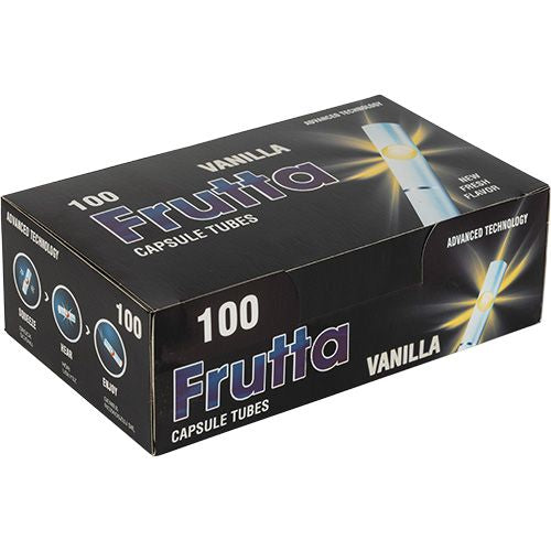 FRUTTA Klick Filterhülsen Vanille 5er 100 Stk Packung