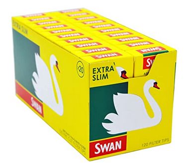 Filter Swan Extra Slim 5,3mm Flip Top 20x120 Stk