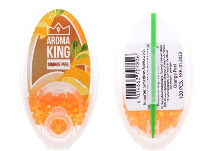 Aromakugeln Orange Peel 100er von Aroma King